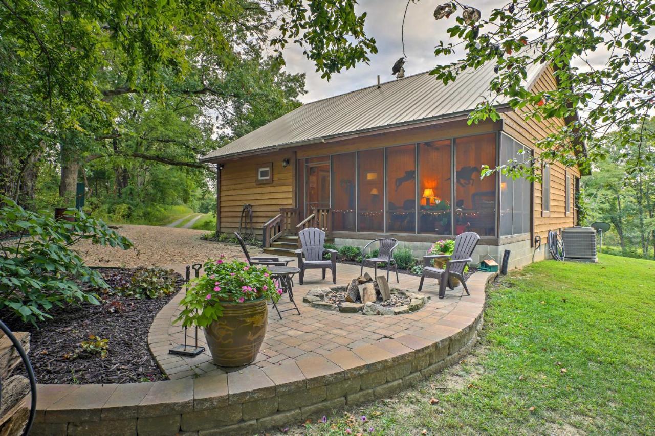 Beautiful Makanda Cabin In Shawnee National Forest Eksteriør billede